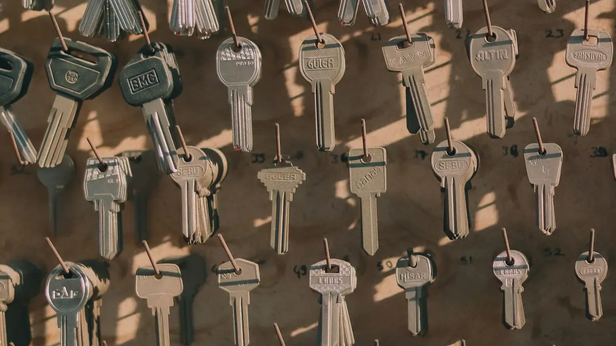 Chaque double est taillé à partir de la clé d'origine